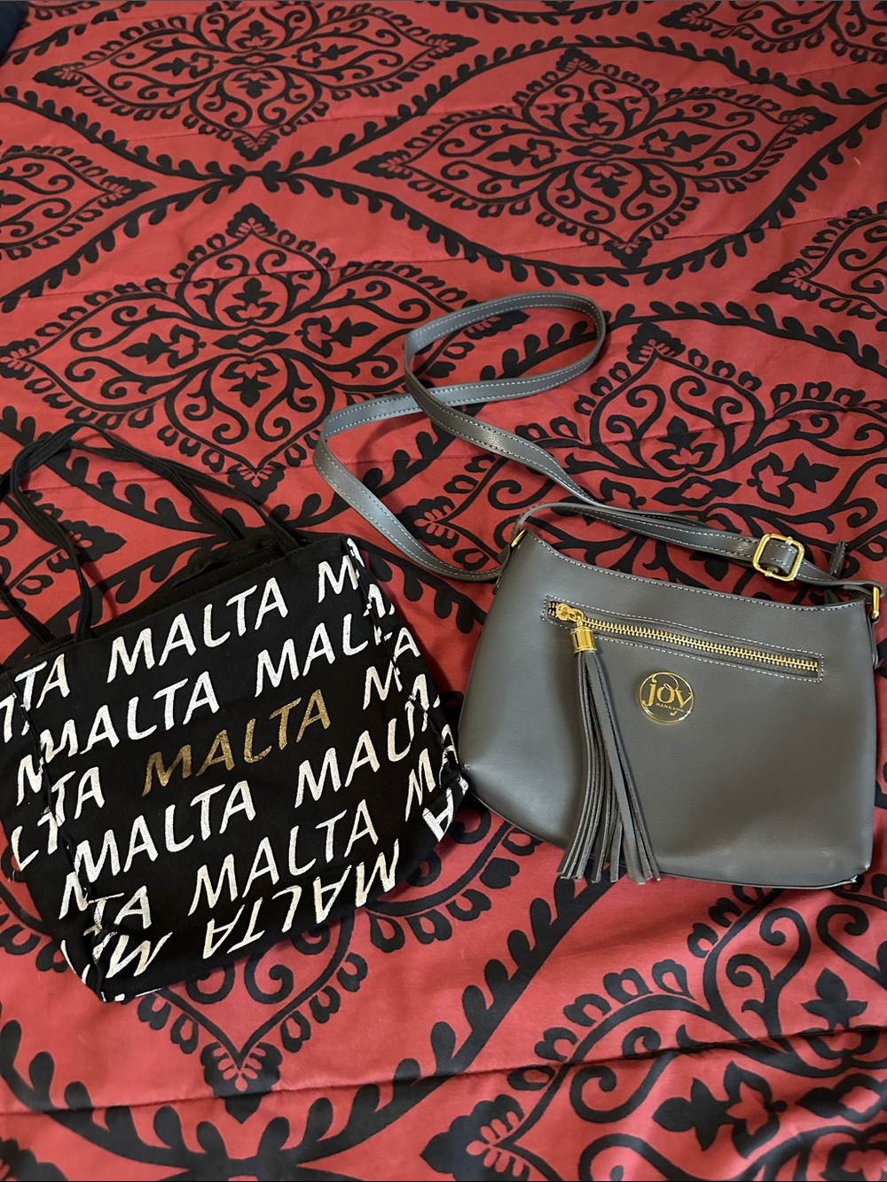 Two women’s small handbag purses